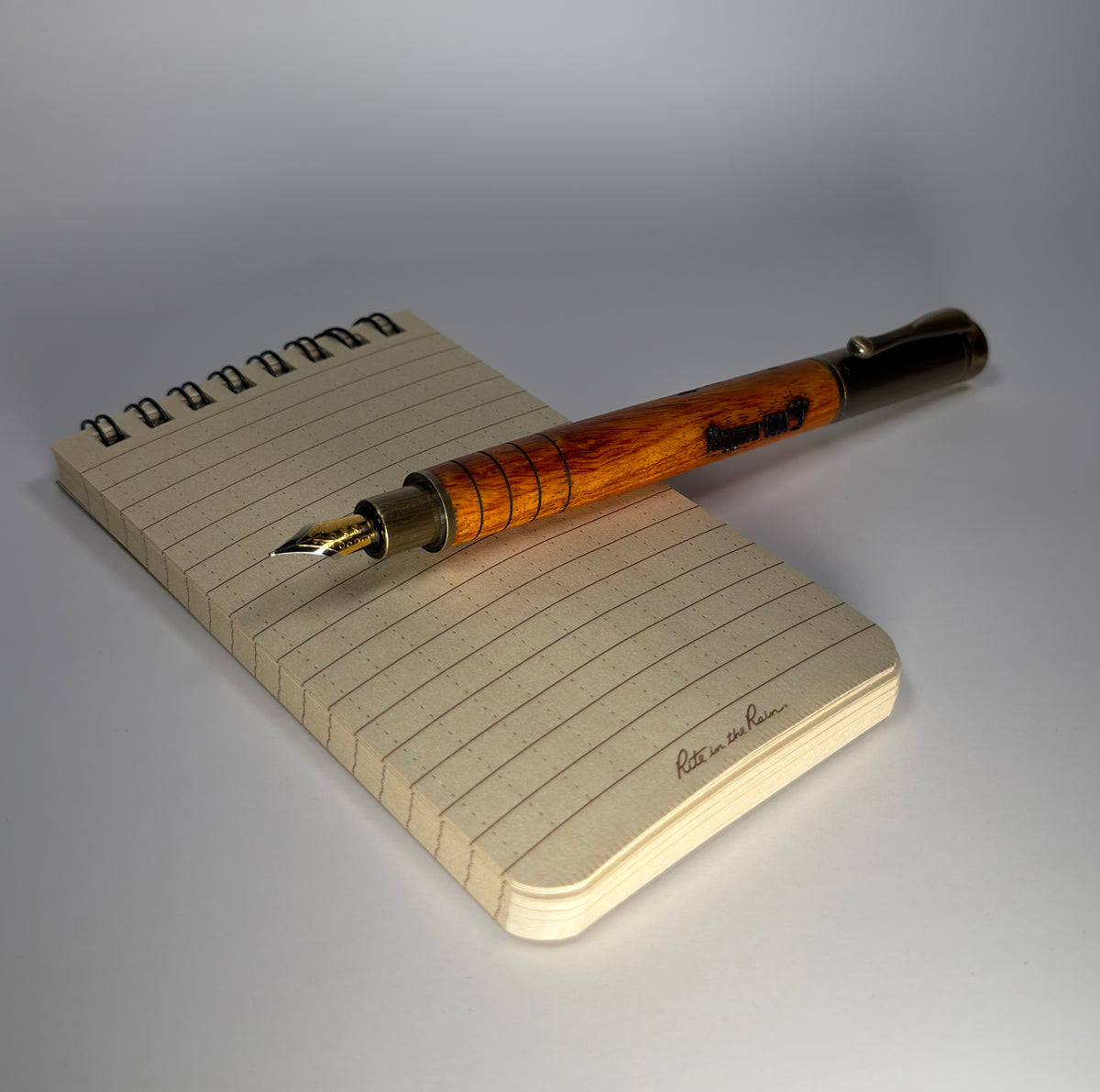 The Novice – Hand-Turned Wooden Fountain Pen | Antique Series | Naggara USA