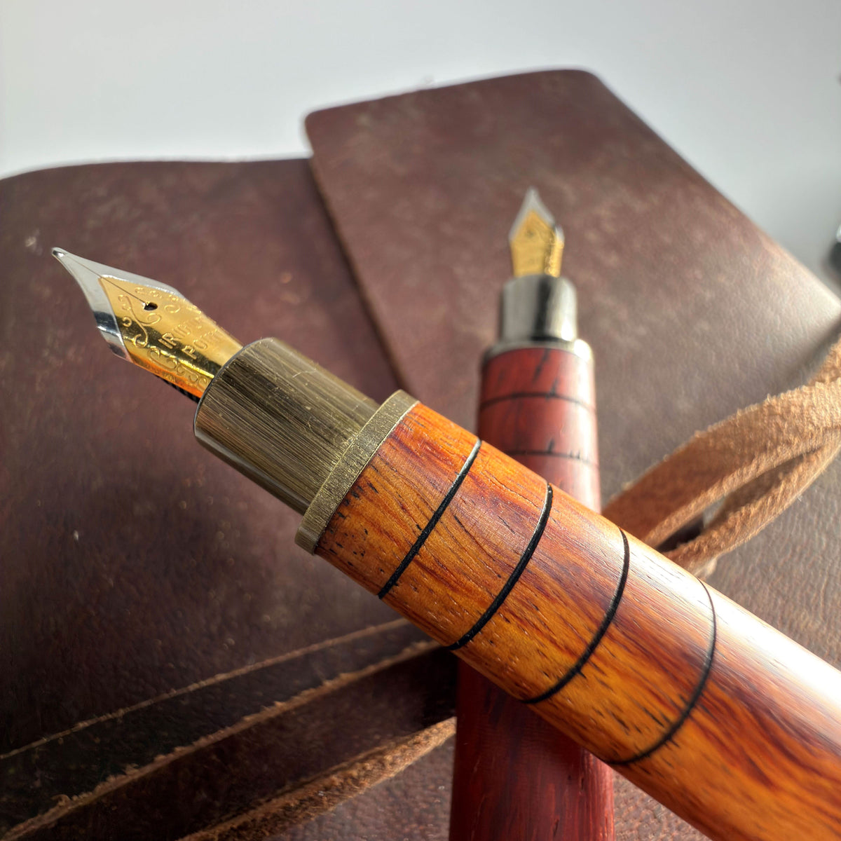 The Novice – Hand-Turned Wooden Fountain Pen | Antique Series | Naggara USA