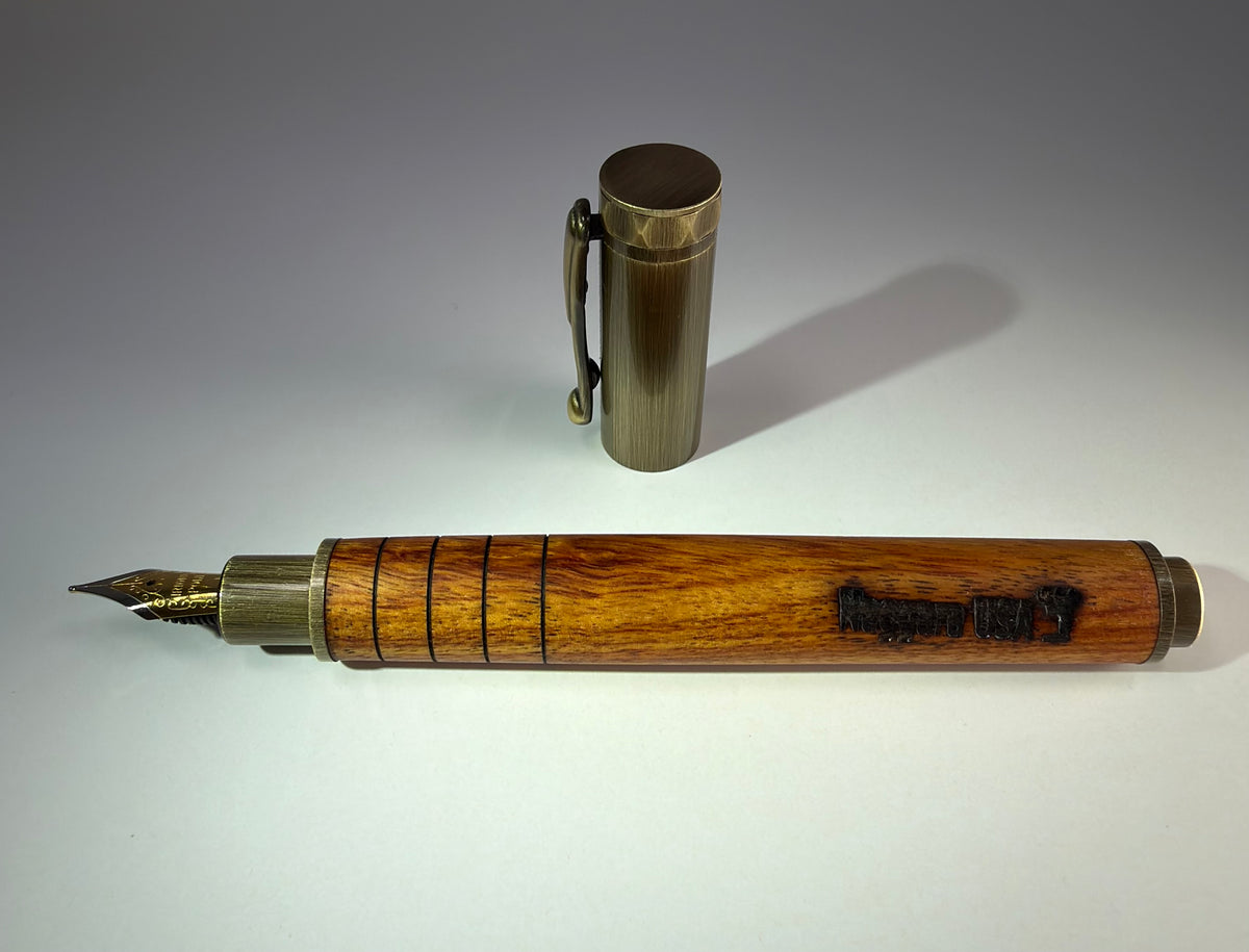 The Novice – Hand-Turned Wooden Fountain Pen | Antique Series | Naggara USA
