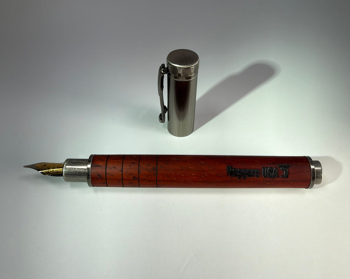 The Novice – Hand-Turned Wooden Fountain Pen | Antique Series | Naggara USA